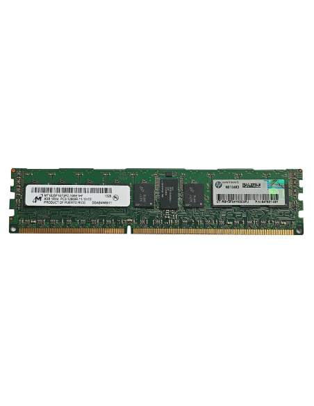 HP MICRON 8GB 1Rx4 PC3-12800R ECC REG MT18JSF1G72PZ-1G6E1HF 647651-081