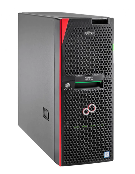 FUJITSU PRIMERGY TX1330 M4 3.3GHZ E-2124 32GB RAM 2x450W DVD-RW PRAID CP400