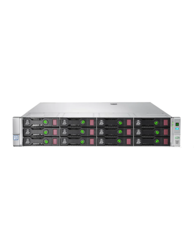 HPE DL380 GEN9 10-CORE E5-2630L v4 32GB 10x6TB HDD 2x500W 4x1GB 2xSFP P840