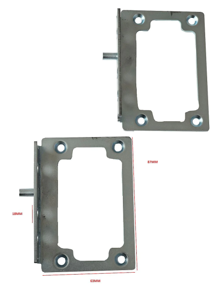 USZY MOCOWANIA RACK DO SWITCHA JUNIPER SRX550 2U 63MM 87MM