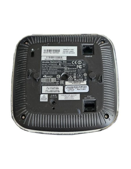 ACCESS POINT DELL ARUBA IAP-205 0D6R88 1xPoE-PD 1GB WiFi5 600Mbps KL.B
