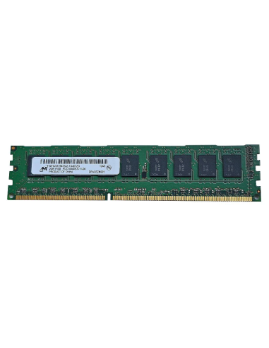 MICRON 2GB 1Rx8 PC3-10600E ECC UDIMM MT9JSF25672AZ-1G4D1ZG