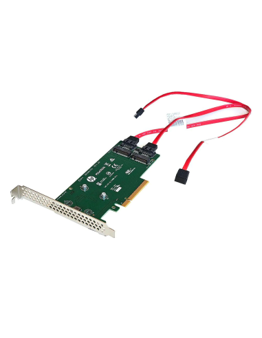 ADAPTER RISER HP SATA NA 2x M.2 SSD PCIe FULL 759505-001