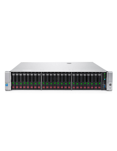 HPE DL380 GEN9 2x12-CORE E5-2650v4 64GB 4x920GB SAS SSD 2PSU 8xLAN P440AR
