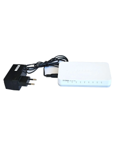 NIEZARZĄDZALNY BIURKOWY SWITCH D-LINK GO-SW-8G 8x1GB LAN ZASILACZ