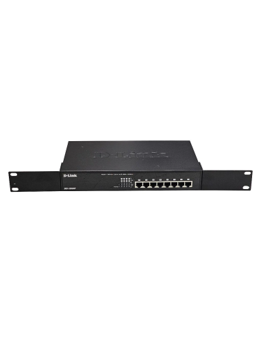 NIEZARZĄDZALNY SWITCH D-LINK DGS-1008MP 8x1GB PoE+ FULL DUPLEX USZY