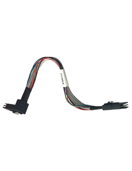 KABEL 2xMINI SAS PROSTY NA KĄTOWY SFF-8087 FUJITSU TX120 TX1320 M1 S3P 24CM