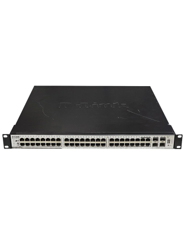 SWITCH D-LINK DGS-3100-48P 48x1GB PoE 4xCOMBO SFP 2xHDMI VLAN USZY