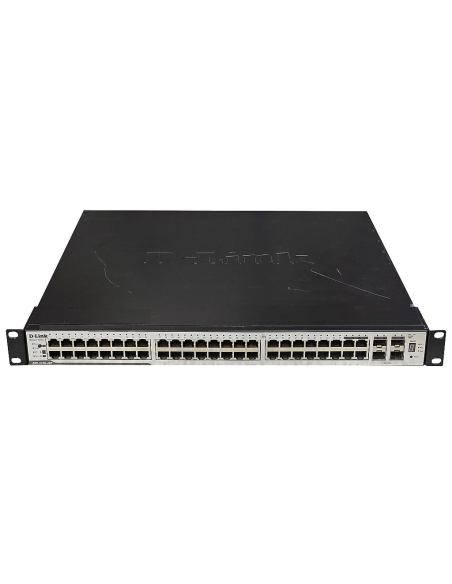SWITCH D-LINK DGS-3100-48P 48x1GB PoE 4xCOMBO SFP 2xHDMI VLAN USZY