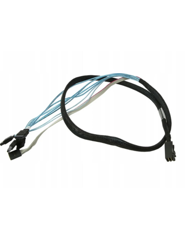 KABEL SUPERMICRO MINISAS HD SFF-8643 NA 4xSATA 100CM SA-F43S7P2-1M-N2