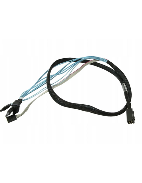 KABEL SUPERMICRO MINISAS HD SFF-8643 NA 4xSATA 100CM SA-F43S7P2-1M-N2