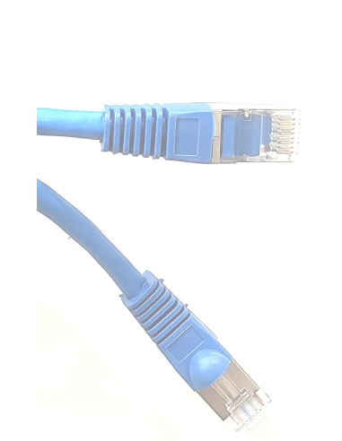 PATCHCORD RJ45 CAT6A S/FTP LSCH NIEBIESKI 2M