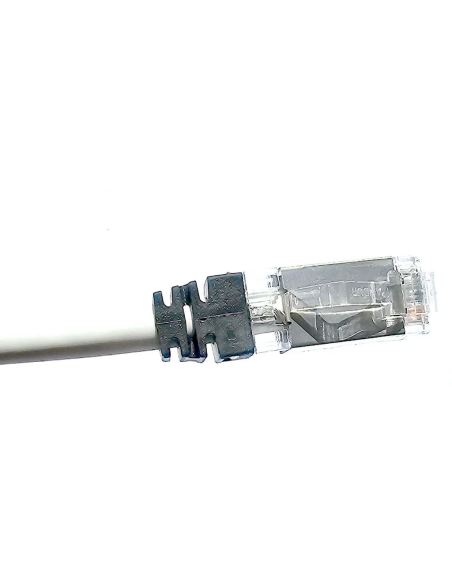 PATCHCORD RJ45 CAT6A S/FTP LSCH BIAŁY 3M