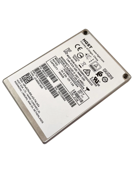 DYSK HGST EMC 800GB SSD SAS 12G 2,5 HUSMR3280ASS204 11800314-02 0B35123