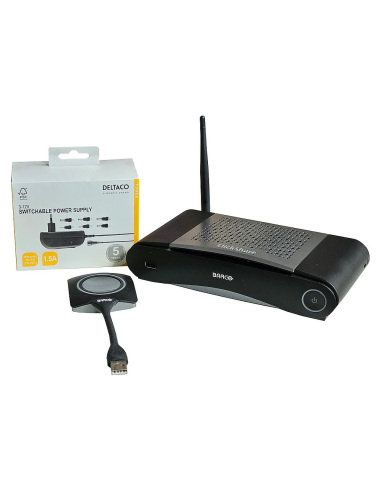 SYSTEM PREZENTACYJNY BARCO CLICKSHARE CSE-200 USB HDMI 1xPRZYCISK ZASILACZ