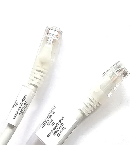 KABEL PATCHCORD CAT6A U/UTP LSZH RJ45 BIAŁY 2M