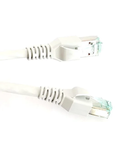 PATCHCORD RJ45 CAT6A S/FTP LSFH 26AWG BIAŁY 1,5M