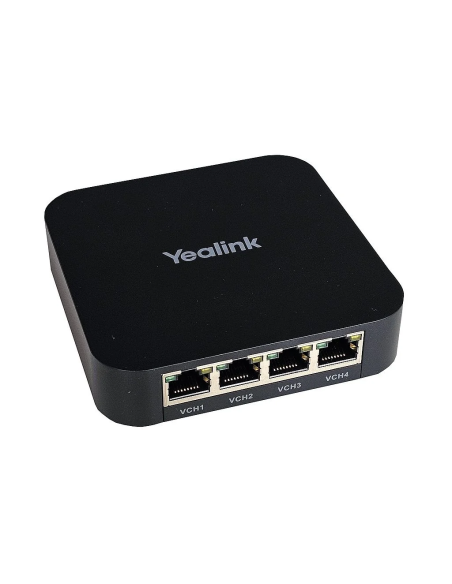 NOWY BIURKOWY SWITCH YEALINK RCH40 4x1GB PoE+ ZASILACZ