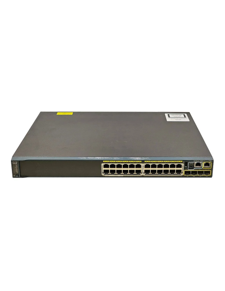 SWITCH CISCO WS-C2960S-24PS-L POE+ 24x1GB 4xSFP