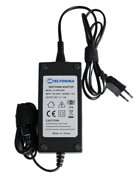 ZASILACZ ŁADOWARKA TELTONIKA 50V 1.3A 65W SJ-50013044 KABEL ZASILAJĄCY