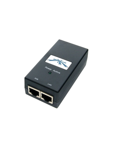 ZASILACZ POE UBIQUITI UBI-POE-24-5 2xRJ-45 12W 24V 0.5A KABEL ZASILAJĄCY