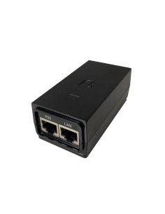 ZASILACZ POE UBIQUITI POE-24-12W 2x1GB 24V 0.5A 12W KABEL ZASILAJĄCY