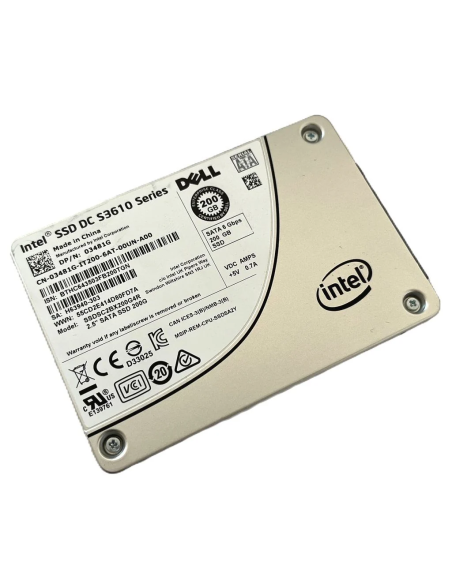 DYSK DELL INTEL 200GB SSD SATA 6G 2,5 SSDSC2BX200G4R 03481G