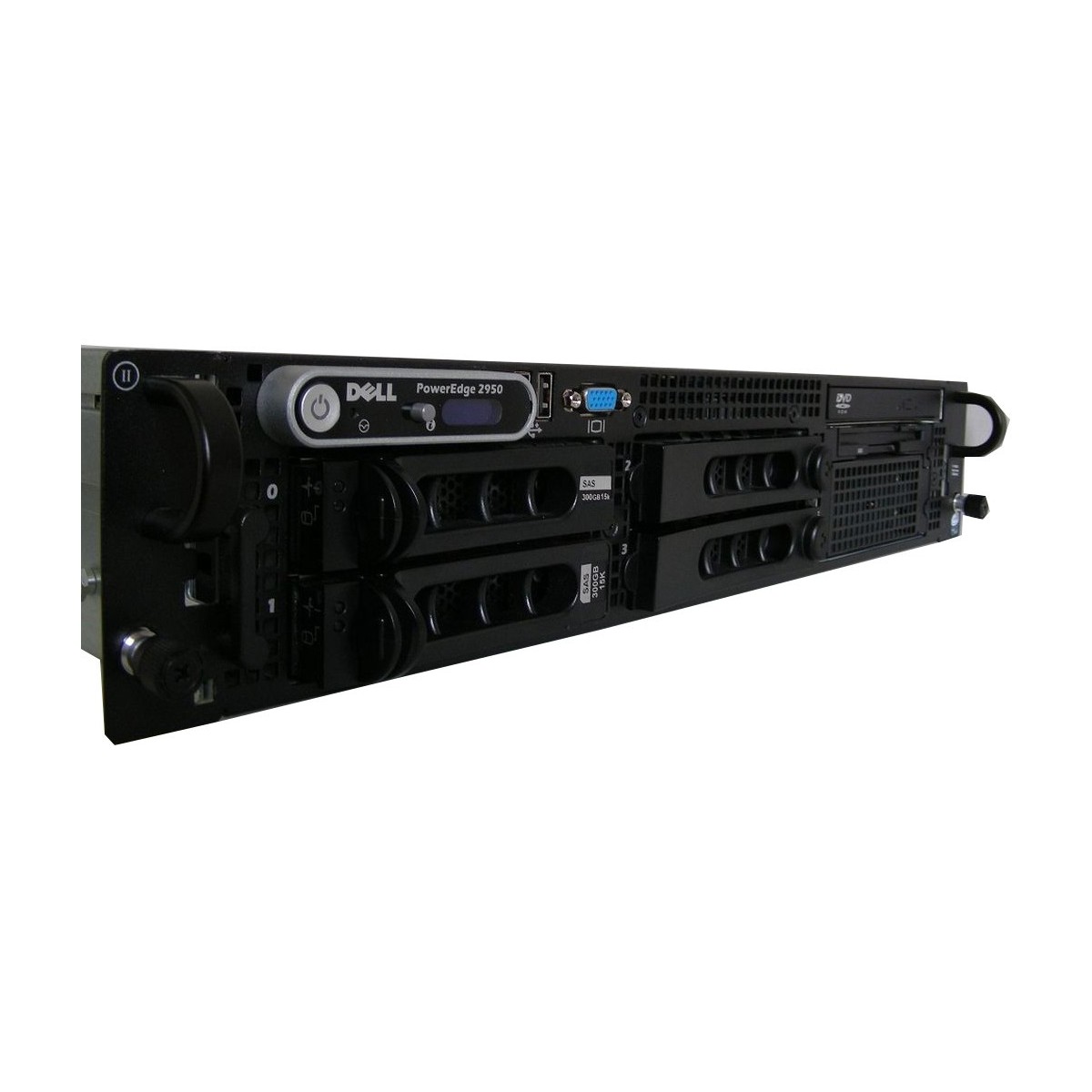 DELL 2950 II 2x2.0QC 16GB 2x73GB SAS 2xPSU PERC 5i DELL 2950 II 2x2.0QC 16GB 2x73GB SAS 2xPSU PERC 5i