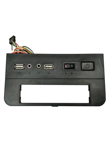 FRONT PANEL OBUDOWA TAKE ME LENS 400W SIMPLE 2xUSB 2xAUDIO LED POWER