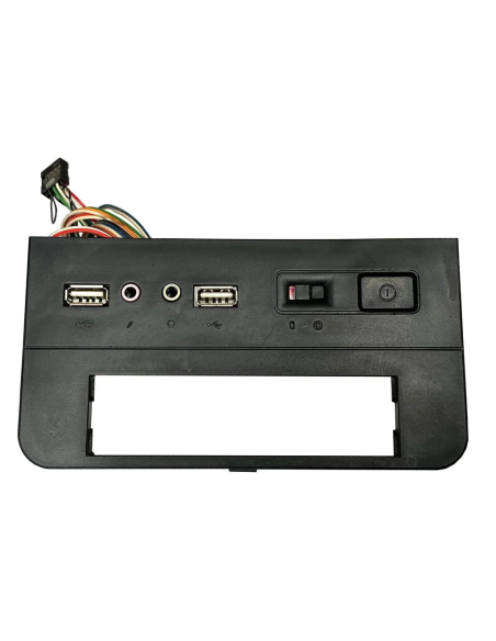 FRONT PANEL OBUDOWA TAKE ME LENS 400W SIMPLE 2xUSB 2xAUDIO LED POWER