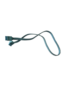 KABEL SATA PROSTY NA SATA KĄTOWY NIEBIESKI 46CM E322903