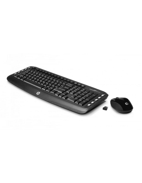 NOWY ZESTAW BEZPRZEWODOWA KLAWIATURA MYSZ HP 2.4GHz USB GERMAN NIEMIECKA