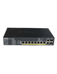 SWITCH ZYXEL GS2220-10HP 8x1GB PoE 2x1GB COMBO 2xSFP VLAN CICHA PRACA