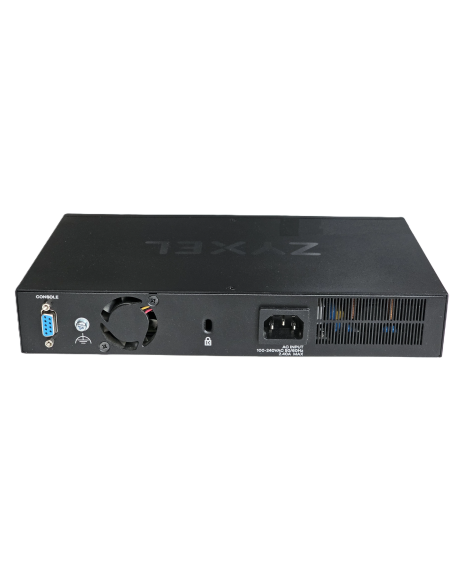 SWITCH ZYXEL GS2220-10HP 8x1GB PoE 2x1GB COMBO 2xSFP VLAN CICHA PRACA