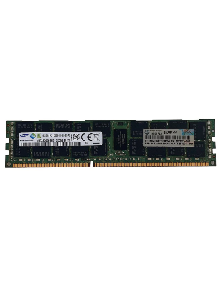 HP SAMSUNG 16GB 2Rx4 PC3-12800R ECC REG M393B2G70BH0-CK0Q9 672612-081