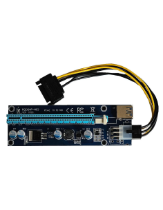 RISER SAVIO AK-36 PCIe x1 PCIe x16 USB 3.0 KABEL 6PIN SATA 2