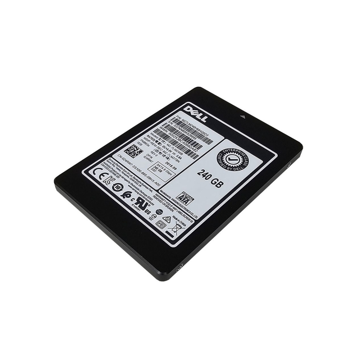 DYSK DELL SAMSUNG 240GB SSD SATA 6G 2,5 MZ-7LM240B 024RW7