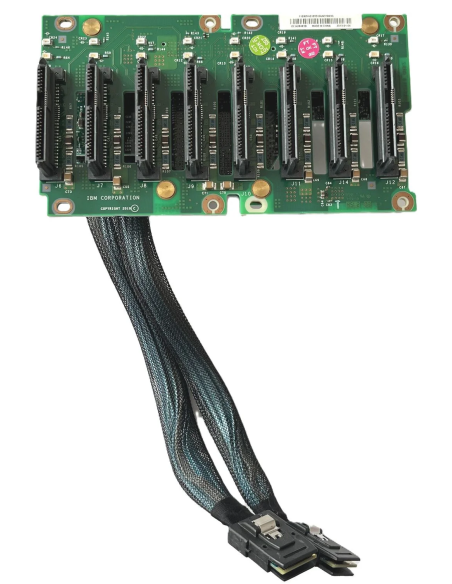 BACKPLANE 8x2,5 HDD IBM SYSTEM x3500 x3650 x3750 M4 KABLE 90Y5875