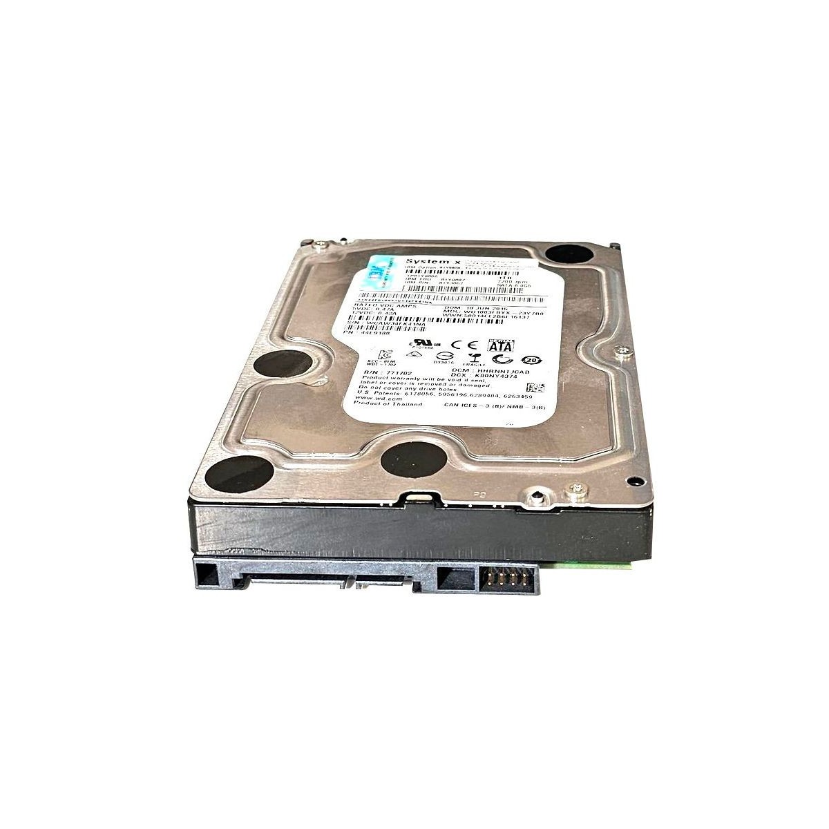 IBM 1TB SATA WD1003FBYX 7.2K 6G 3,5 81Y3867