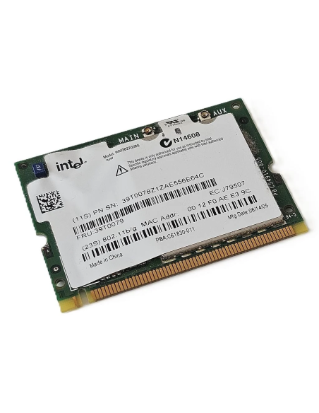 KARTA WiFi WLAN IBM PRO 2200BG WiFi 802.11b 802.11g Mini-PCI 39T0079
