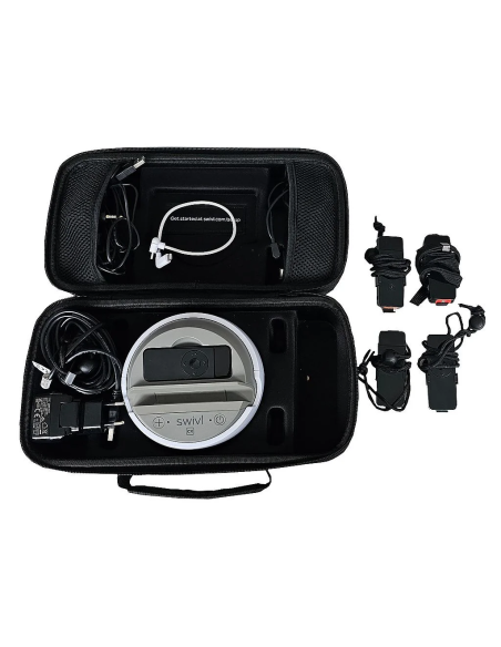 SYSTEM PRZECHWYTYWANIA VIDEO SWIVL SW4138D 5xMARKER ZASILACZ KABLE ETUI