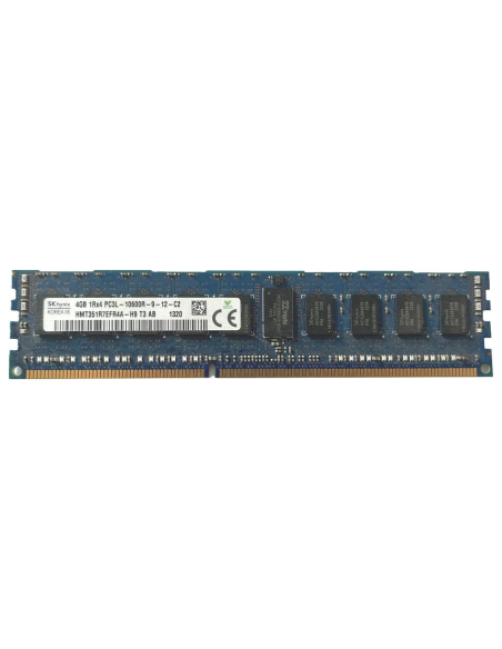 PAMIĘĆ RAM HYNIX 4GB 1Rx4 PC3L-10600R DDR3 1333MHz RDIMM HMT351R7EFR4A-H9