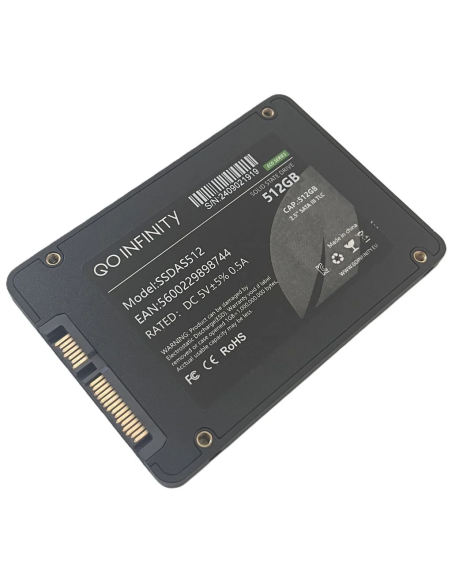 NOWY DYSK QU INFINITY 512GB SSD SATA 2,5 TLC SSDAS512