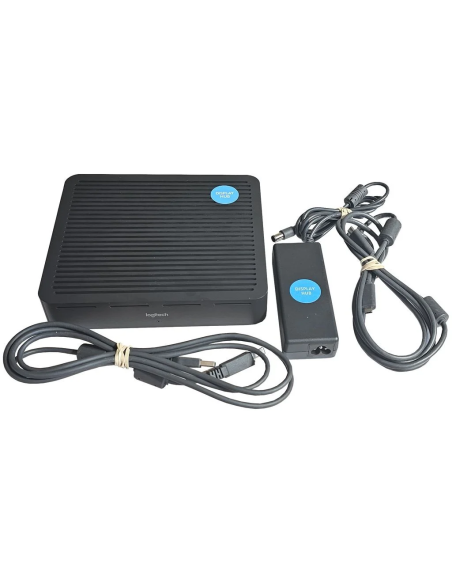 LOGITECH RALLY DISPLAY HUB V-R0009 ZASILACZ 90W KABLE 839-000539