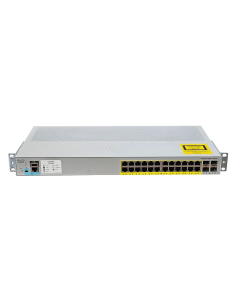 SWITCH CISCO WS-C2960L-24PS-LL 24x1GB PoE+ 4xSFP 1xUSB VLAN