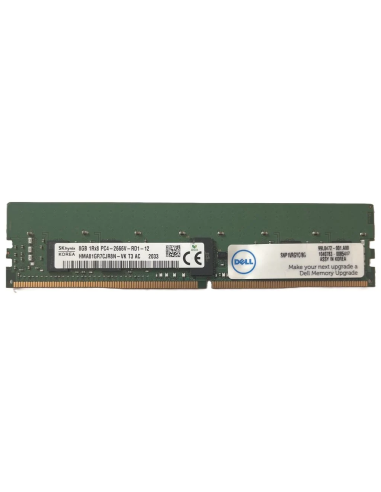PAMIĘĆ RAM SK HYNIX DELL 8GB 1Rx8 PC4-2666V ECC REG HMA81GR7CJR8N-VK