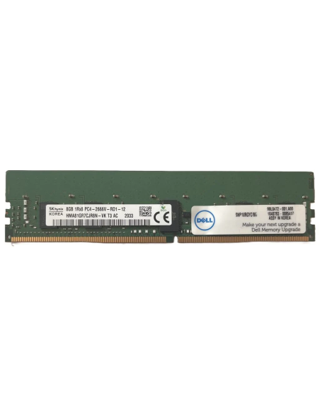 PAMIĘĆ RAM SK HYNIX DELL 8GB 1Rx8 PC4-2666V ECC REG HMA81GR7CJR8N-VK