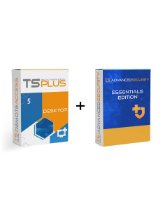 Zestaw TSplus Remote Access Desktop 5 wraz z TSplus Security Essentials