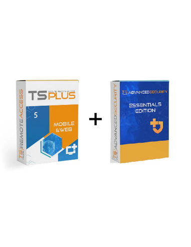Zestaw TsPlus MOBILE & WEB 5 wraz z TSplus Security Essentials