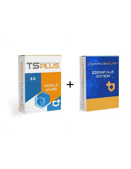 Zestaw TsPlus MOBILE & WEB 10 wraz z TSplus Security Essentials
